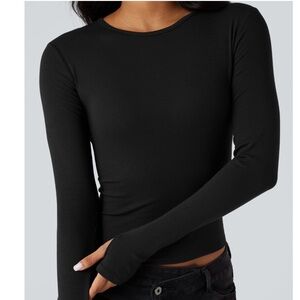 Black Long Sleeve Women's Top